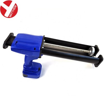 450ml Heavy Duty Electric Cordless Dual Cartridge Caulking Gun Packed in Plastic Suitcase