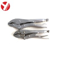 CRV Round Jaw Locking Pliers