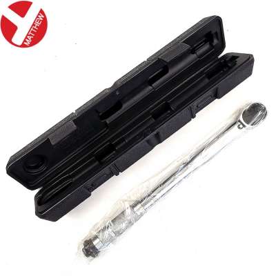 3/8 Inch NM Click Type Torque Wrench with adjustable Preset Function