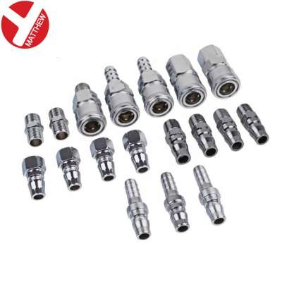 Nickel Plated Steel Quick Coupling Hose Connectors